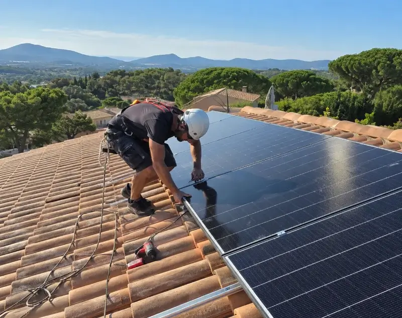 Installateur panneaux solaires Puy-du-Lac — pose photovoltaïque sur toiture